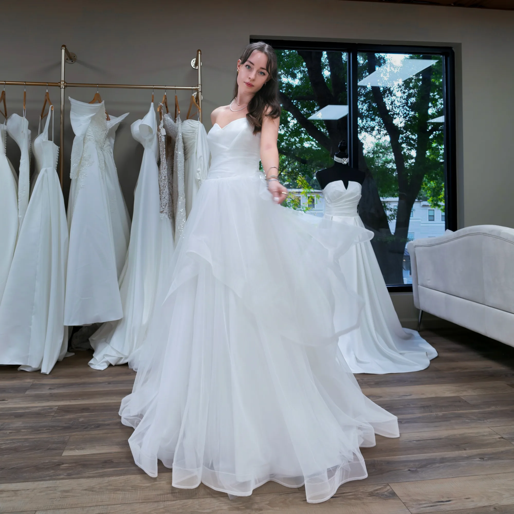 Isla sweetheart tulle ball gown